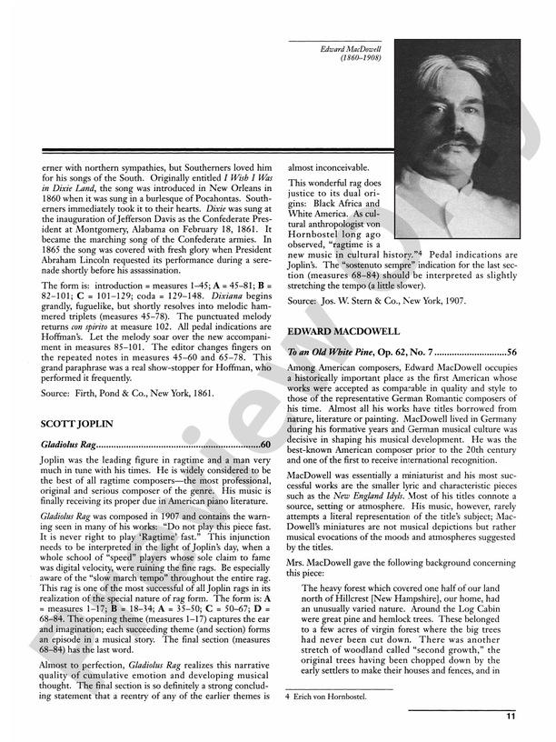 Masters of American Piano Music - Piano (Digital Download)