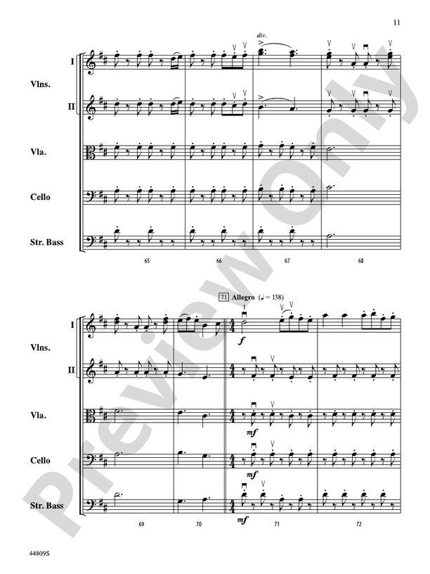 Overtures! - String Orchestra Conductor Score & Parts (Digital Download)