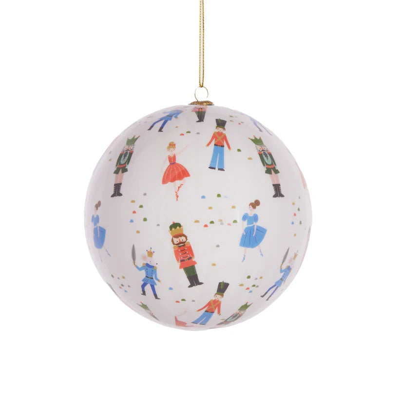 Nutcracker Themed Bauble 12cm