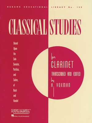 Classical Studies for Clarinet - Clarinet Method - Clarinet Rubank Publications