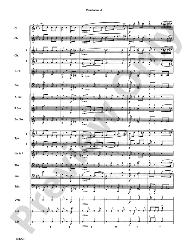 The Chimes of Liberty (Grade 2) - Concert Band Conductor Score & Parts (Digital Download)