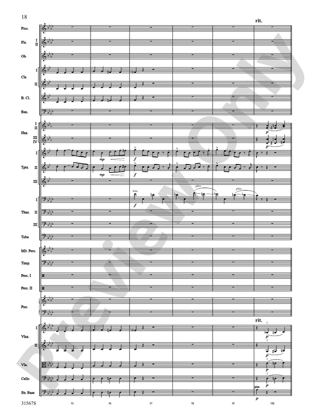Tahiti Trot - Full Orchestra Conductor Score & Parts (Digital Download)