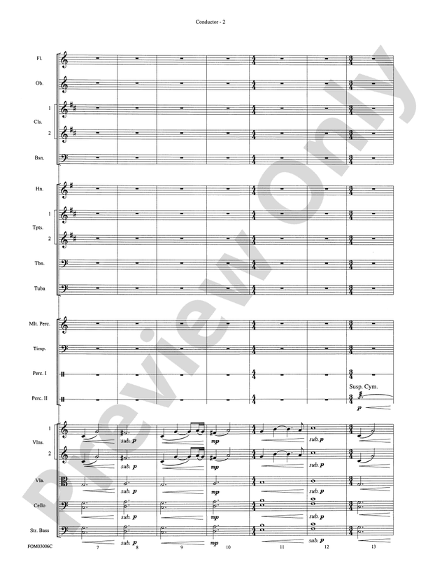 The Lord of the Rings: The Two Towers, Highlights from – Full Orchestra Conductor Score & Parts (Digital Download)