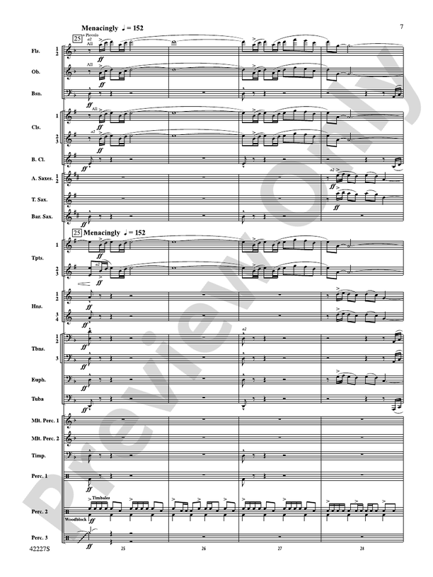 Ludlow - Concert Band Conductor Score & Parts (Digital Download)