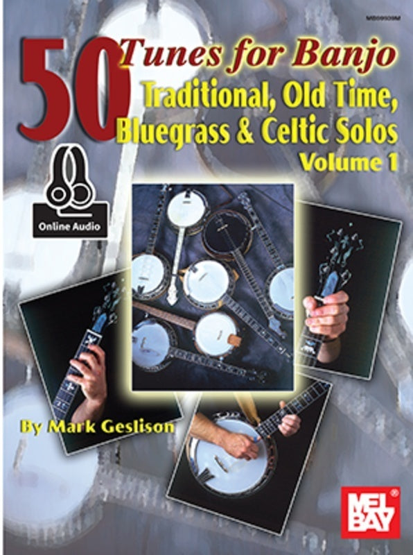 50 TUNES FOR BANJO VOL 1 BK/OLA - Mel Bay