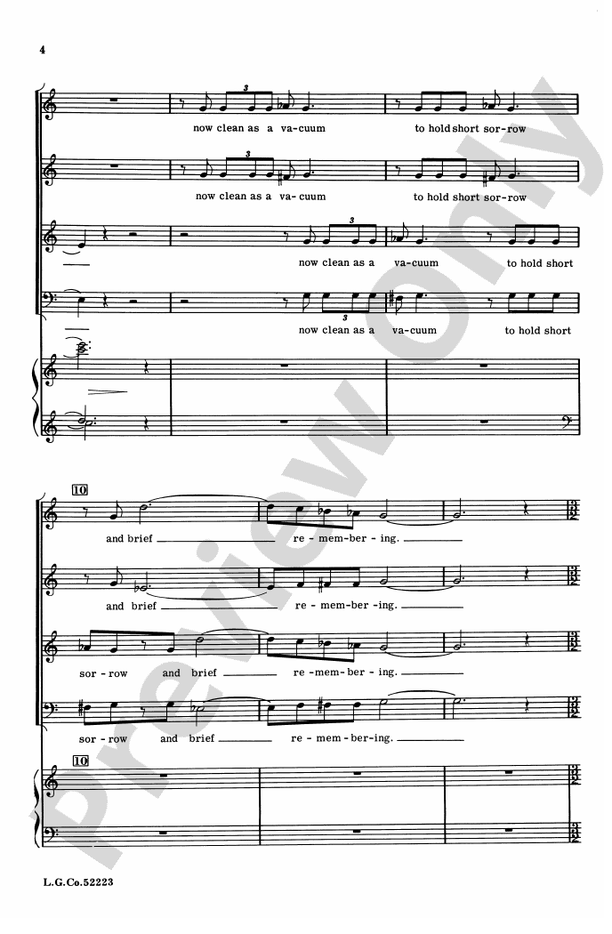 Legacy - SATB Choral Octavo (Digital Download)
