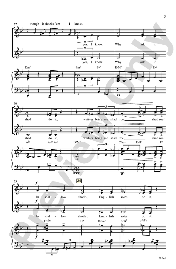Let's Fall in Love – SSA Choral Octavo (Digital Download)