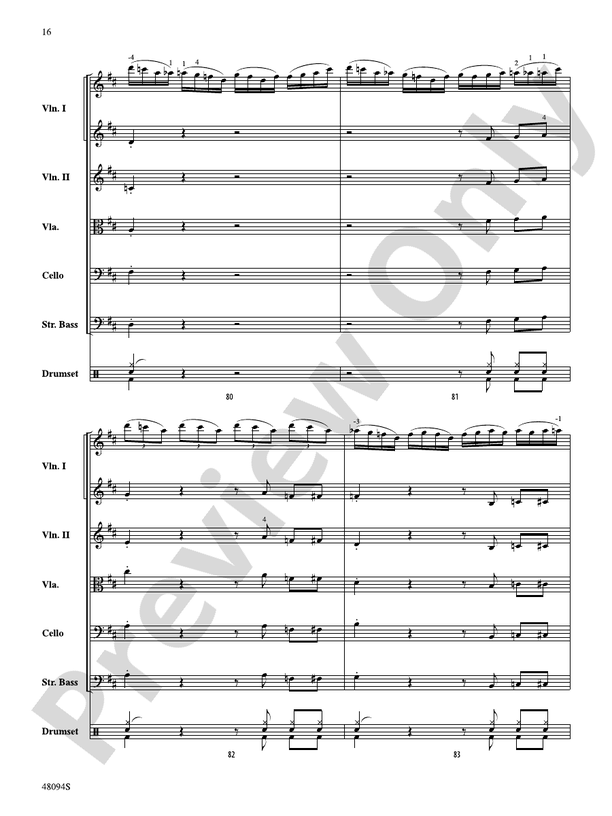 Rockin' 67 Blues - String Orchestra Conductor Score & Parts (Digital Download)