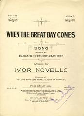 When The Great Day Comes - Vocal/Piano (Digital Download)