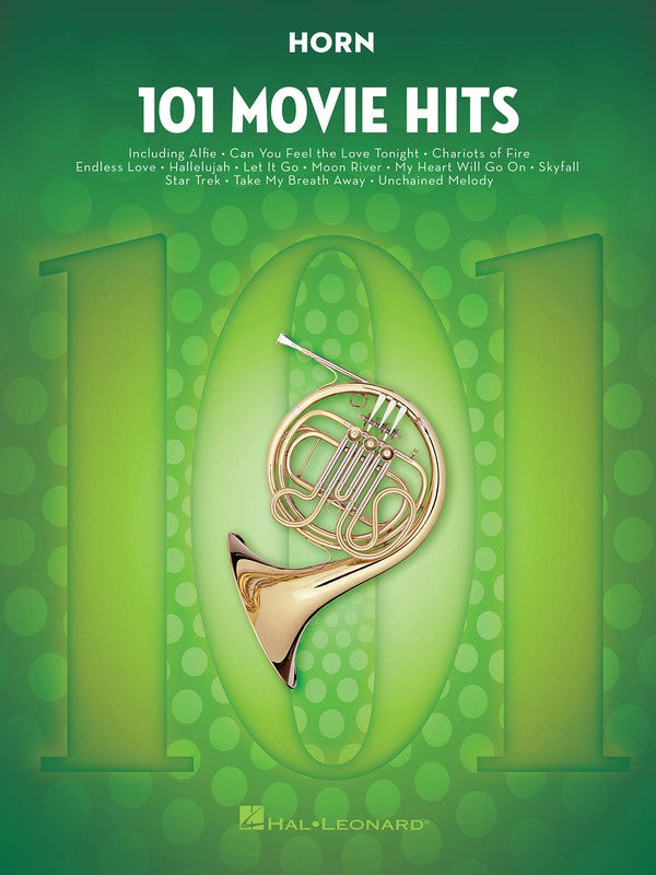 101 Movie Hits - French Horn Solo - Hal Leonard 158092