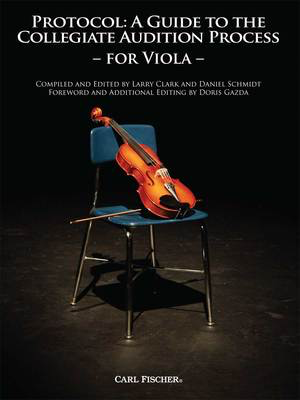 Protocol Guide To Audition Process Vla -