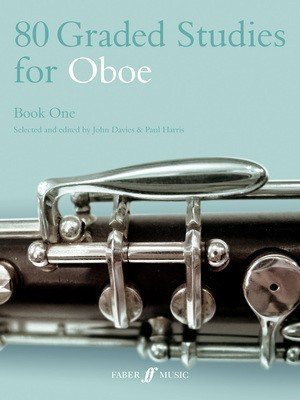 80 Graded Studies Book 1 - Oboe Solo by Davies/Harris Faber 0571511759