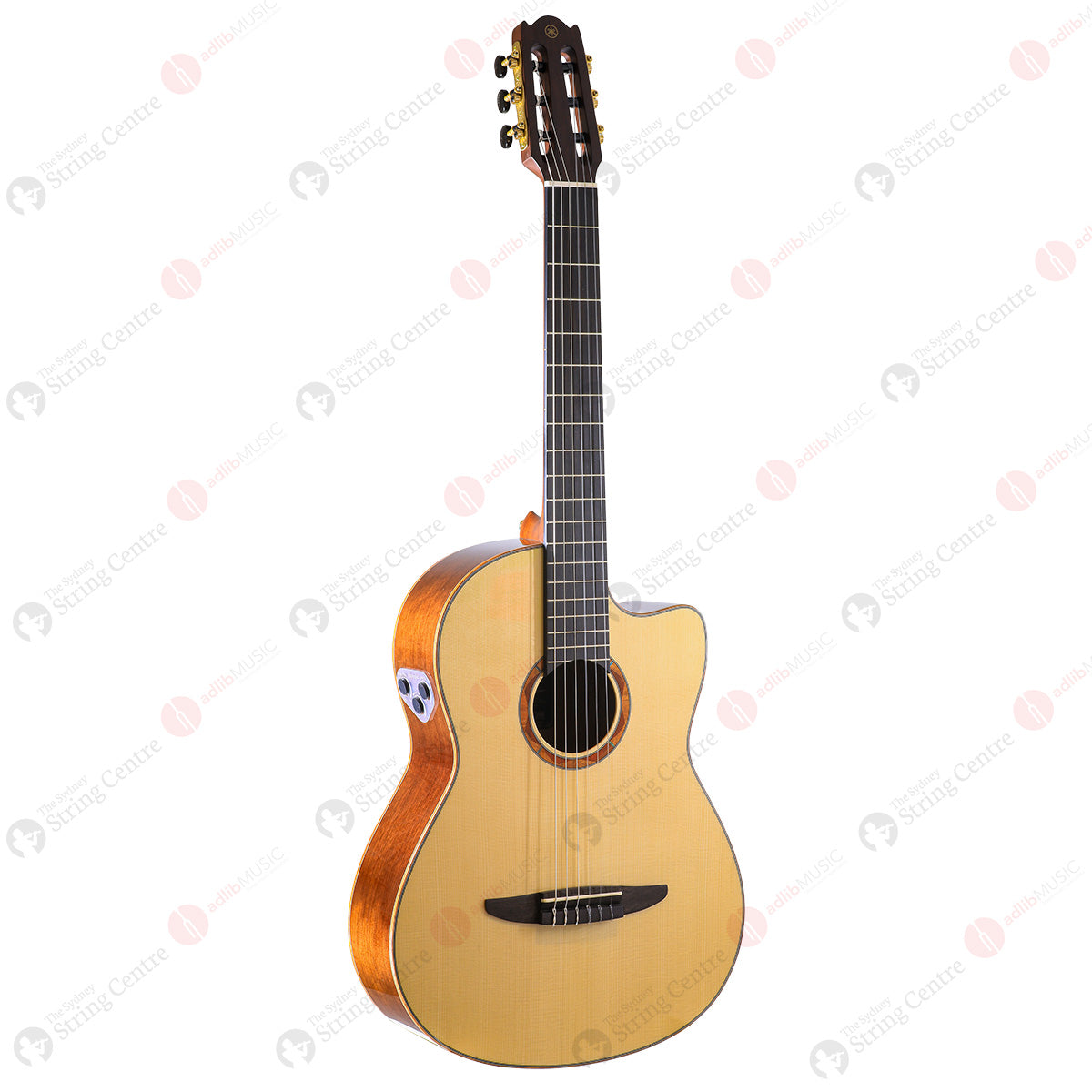 Yamaha NCX5 Acoustic Electric Classical Guitar with Reinforced Bag Natural