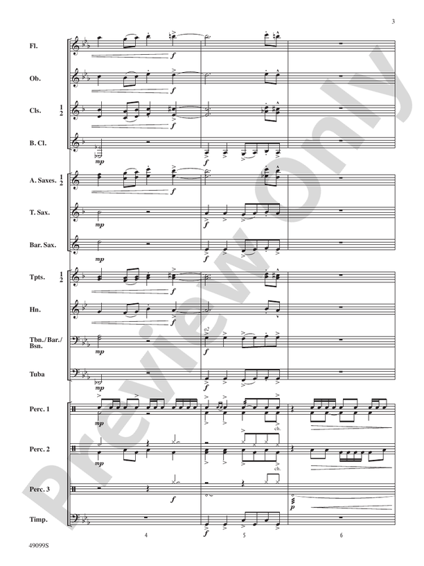 Watch Out! - Concert Band Conductor Score & Parts (Digital Download)