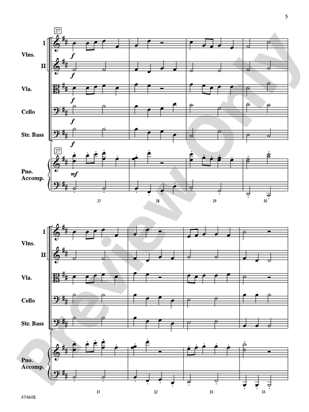 A Russian Winter - String Orchestra Conductor Score & Parts (Digital Download)