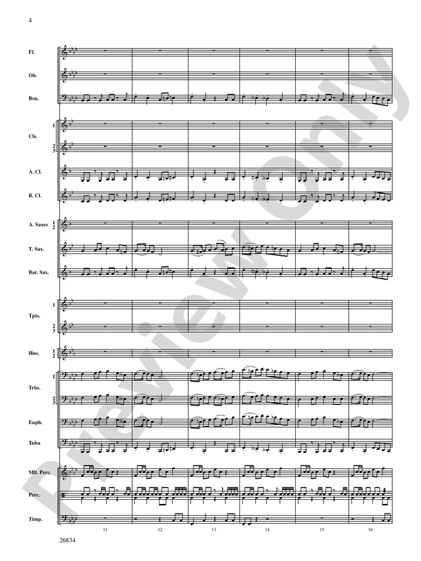Medal of Valor - Concert Band Conductor Score & Parts (Digital Download)