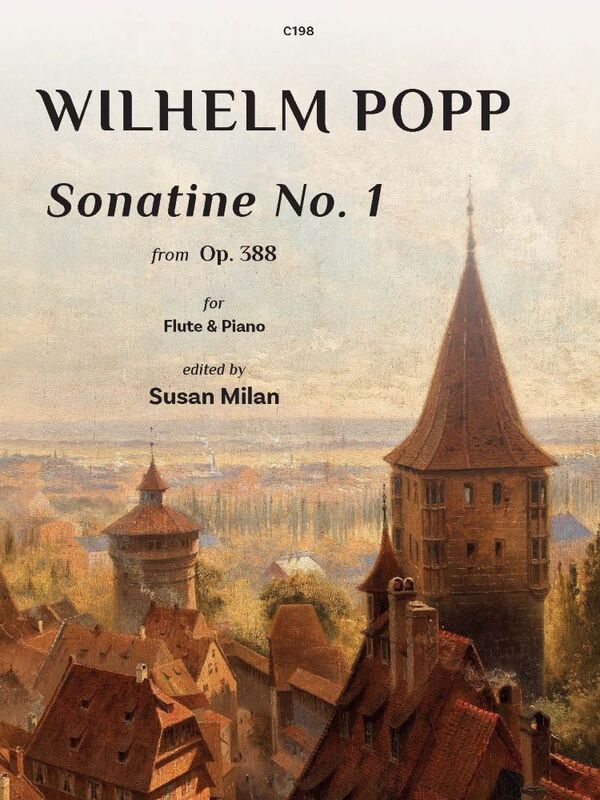 Wilhelm Popp - Sonatine No.1 Op.388 - Flute/Piano Clifton C198
