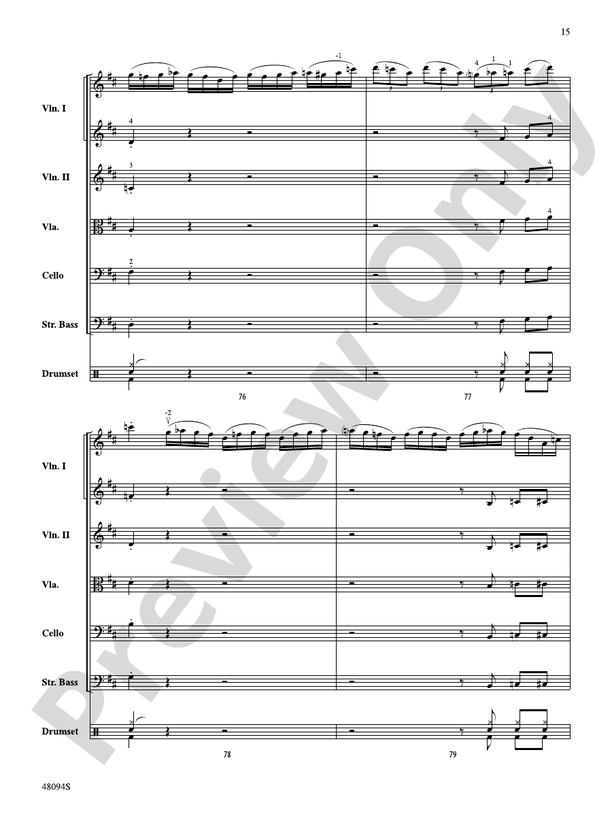 Rockin' 67 Blues - String Orchestra Conductor Score & Parts (Digital Download)