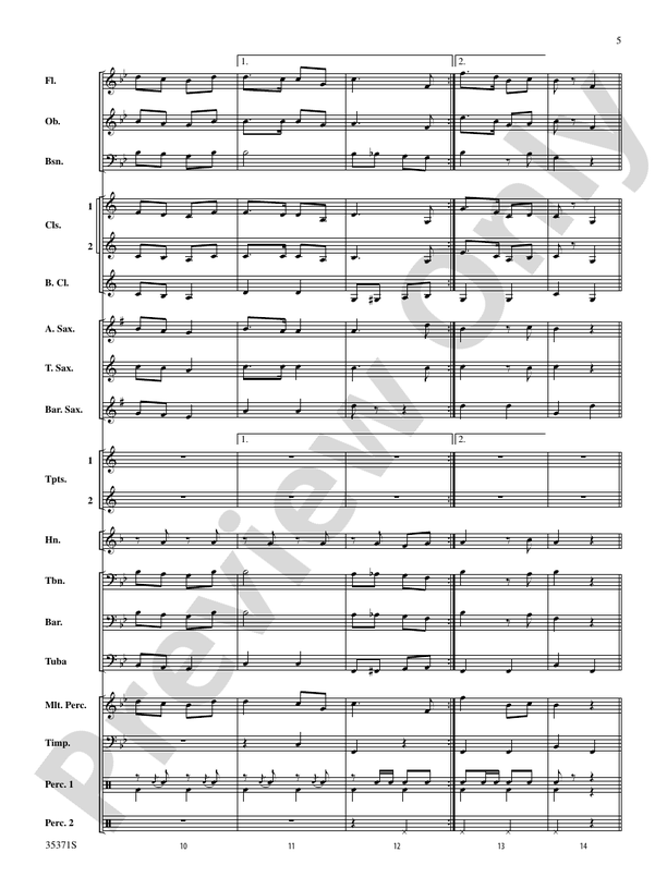 Semper Paratus - Concert Band Conductor Score & Parts (Digital Download)