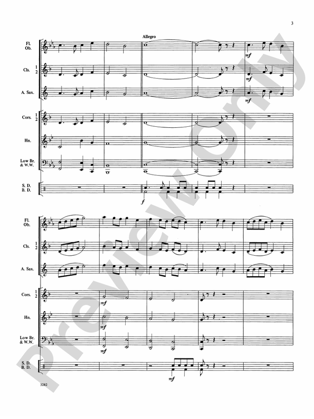 Starship Overture - Concert Band Conductor Score & Parts (Digital Download)