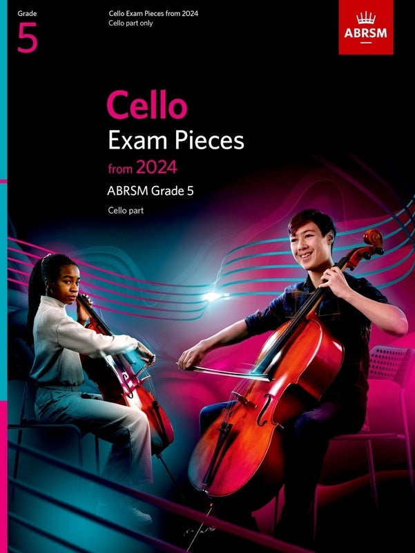 ABRSM Cello From 2024 Grade 5 Cello Part - ABRSM ABRSM 9781786015693