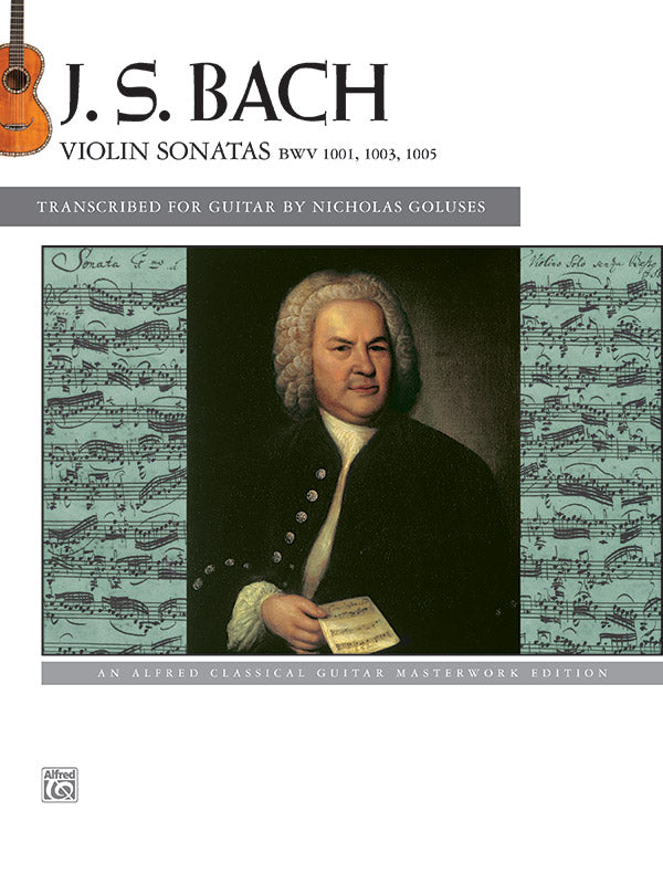 Violin Sonatas Transcribed for Guitar