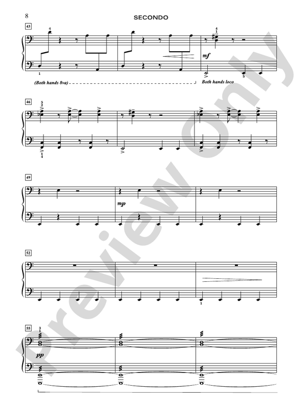 Bumble Boogie - 2 Pianos, 8 Hands (Digital Download)