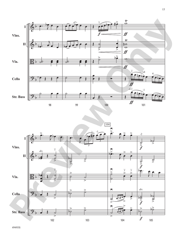 Hiawatha's Wedding Feast - String Orchestra Conductor Score & Parts (Digital Download)