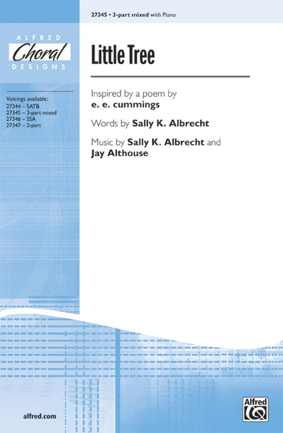 Little Tree – 3-Part Mixed Choral Octavo (Digital Download)