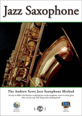 Jazz Saxophone Method Alto Sax Bk/Cd -
