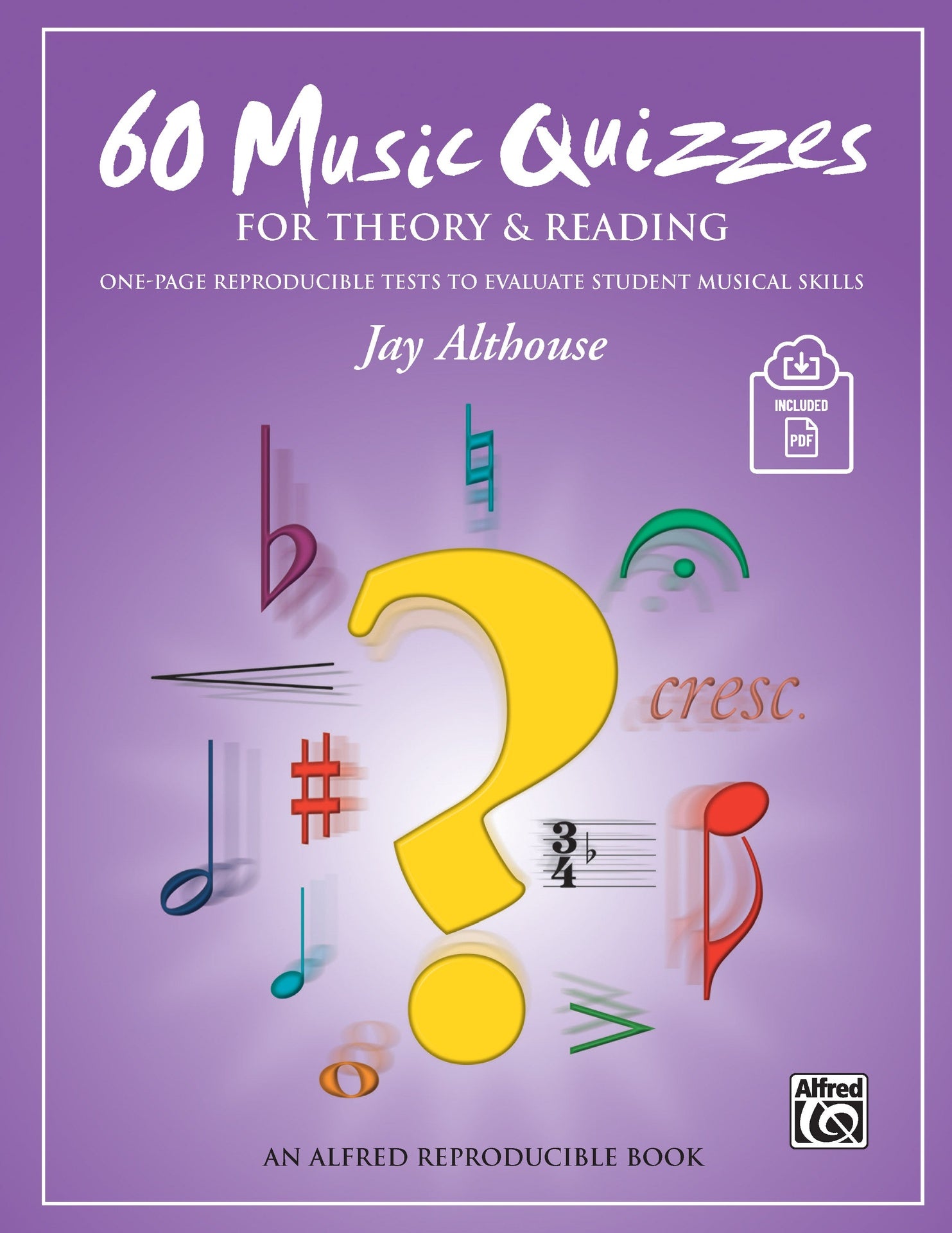 60 Music Quizzes for Theory & Reading Bk/CD