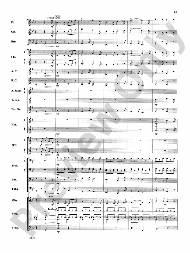 Two Irish Sketches - Concert Band Conductor Score & Parts (Digital Download)