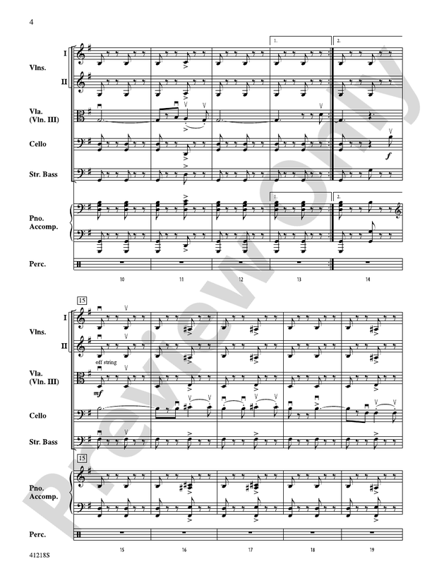 Funiculì, Funiculà – String Orchestra Conductor Score & Parts (Digital Download)