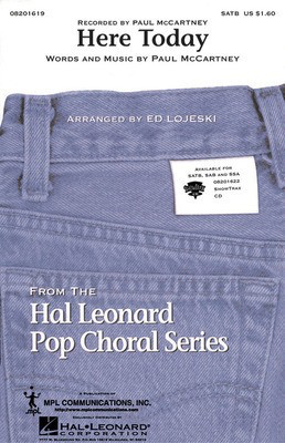 Here Today - Paul McCartney - Ed Lojeski Hal Leonard ShowTrax CD CD
