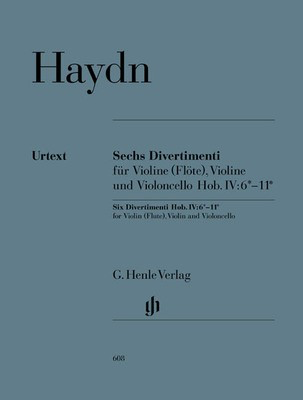6 Divertimenti Hob IV:6–11 Score/Parts