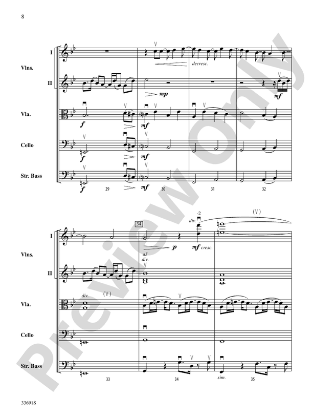 Paranoid Android (from OK Computer) - String Orchestra Conductor Score & Parts (Digital Download)