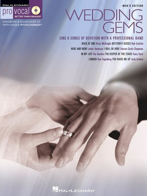 Wedding Gems - Pro Vocal Men's Edition Volume 8 - Various - Vocal Hal Leonard /CD