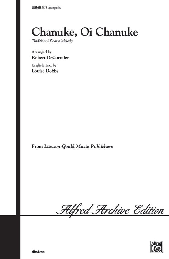 Chanuke, Oi Chanuke – SATB Choral Octavo (Digital Download)