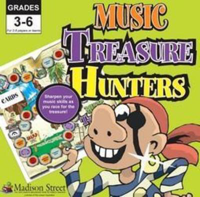 Music Treasure Hunters Board Game -