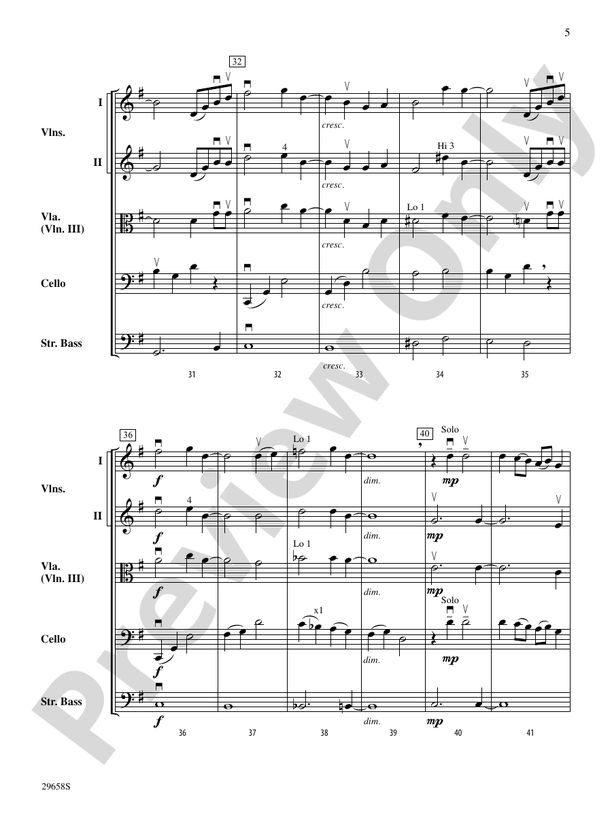 Alone in the Universe (from Seussical the Musical) - String Orchestra Conductor Score & Parts (Digital Download)