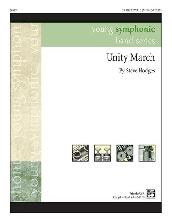 Unity March - Concert Band Conductor Score & Parts (Digital Download)