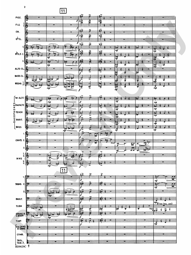 Fantasia for Band - Concert Band Conductor Score & Parts (Digital Download)