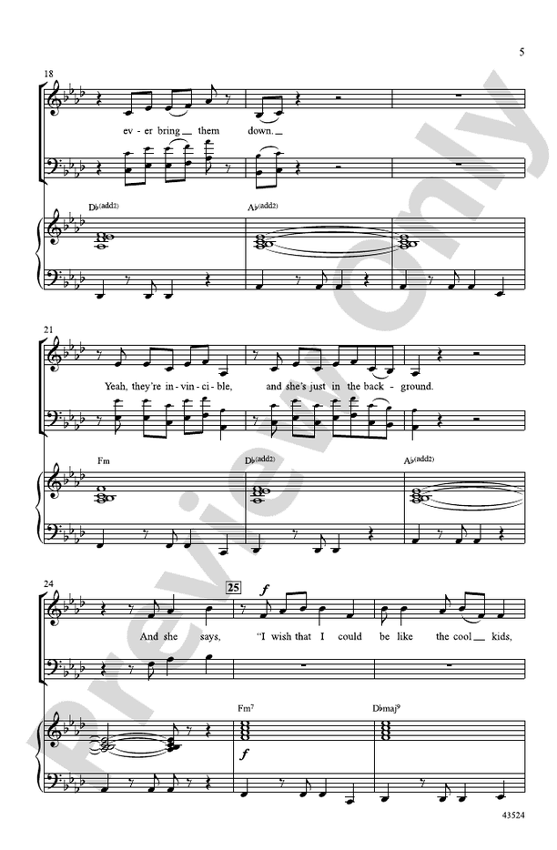 Cool Kids – SAB Choral Octavo (Digital Download)