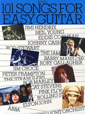 101 Songs For Easy Guitar Book 2 - Easy Guitar Lyrics/Chords Music Sales MS03539