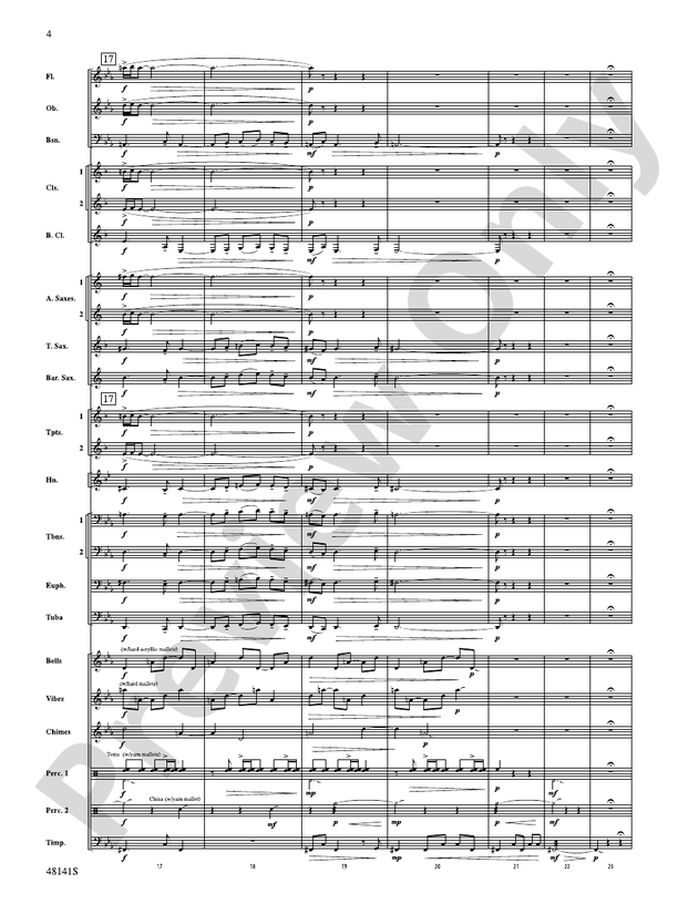 The Offerings of Nadab and Abihu - Concert Band Conductor Score & Parts (Digital Download)