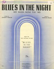 Blues In The Night - Vocal/Piano (Digital Download)