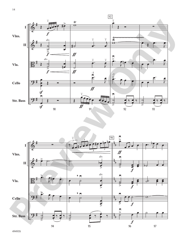 Hiawatha's Wedding Feast - String Orchestra Conductor Score & Parts (Digital Download)