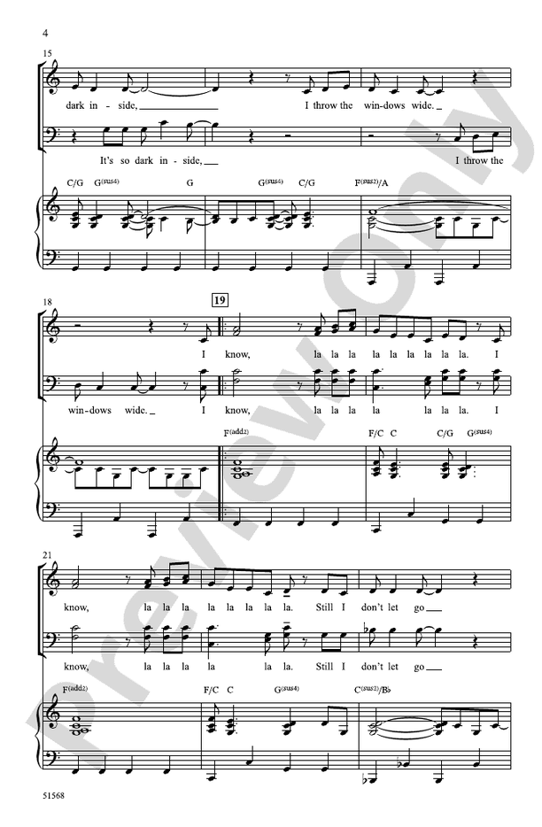feelslikeimfallinginlove - SATB Choral Octavo (Digital Download)