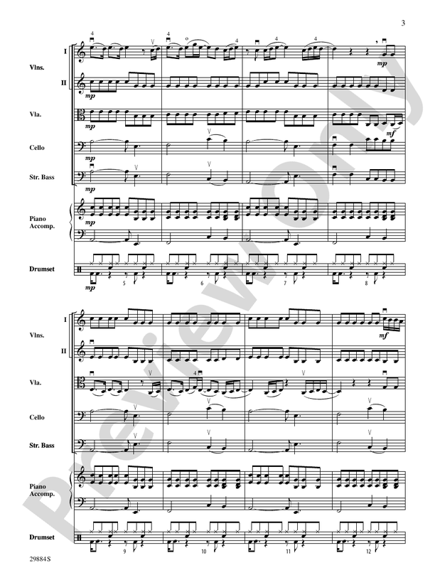 Crush – String Orchestra Conductor Score & Parts (Digital Download)