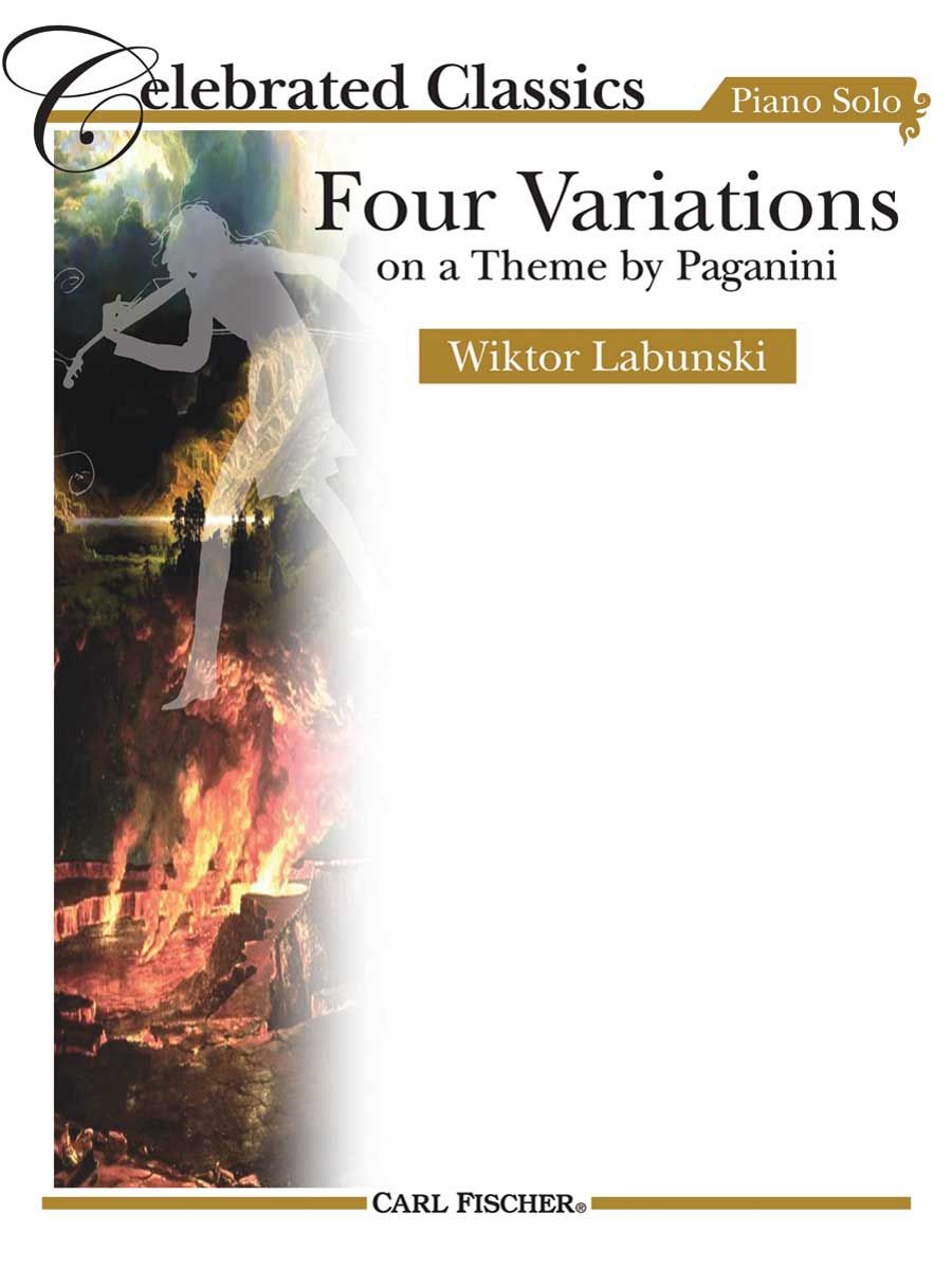 Four Variations On A Theme By Paganini Piano Solo
